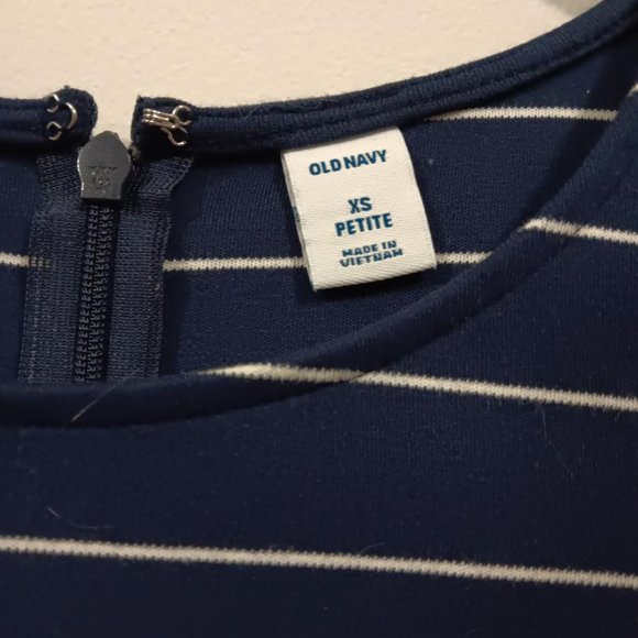 Old Navy Blue Striped Dress - Picture 3 of 3